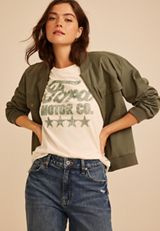 Camo Ford Motor Classic Fit Graphic Tee, C3363, small