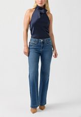 Petite Silver Jeans Co.® Avery High Rise Trouser Jean, C3337, small