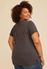 Plus Size Get Lost Mountain Classic Fit Graphic Tee, C1876, small