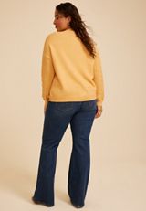 Plus Size Cable Knit Button Front Cardigan, C9227, small