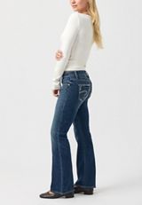 Petite Silver Jeans Co.®Suki Mid Rise Curvy Fit Bootcut Jean, , small