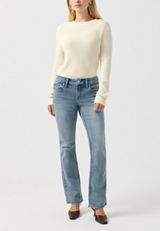 Petite Silver Jeans Co.® Elyse Mid Rise Slim Boot Jean, C3337, small