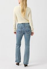 Petite Silver Jeans Co.® Elyse Mid Rise Slim Boot Jean, C3337, small