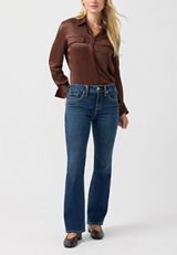 Petite Silver Jeans Co.® Avery High Rise Slim Boot Jean, C258, small