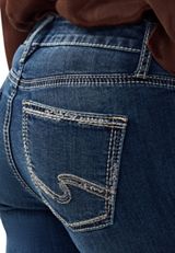Petite Silver Jeans Co.® Avery High Rise Slim Boot Jean, C258, small