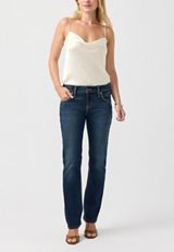 Petite Silver Jeans Co.® Elyse Mid Rise Classic Straight Jean, C258, small