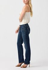 Petite Silver Jeans Co.® Elyse Mid Rise Classic Straight Jean, C258, small