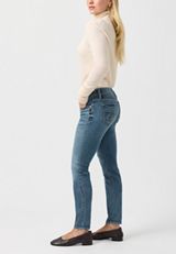 Petite Silver Jeans Co.® Elyse Mid Rise Classic Straight Jean, C3337, small