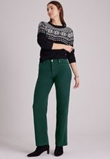 m jeans by maurices&trade; High Rise Knit Wide Leg Jean, C7147, small