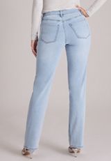 m jeans by maurices™ High Rise Sparkle Relaxed Straight Jeans, C2806, small