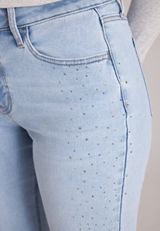 m jeans by maurices™ High Rise Sparkle Relaxed Straight Jeans, C2806, small