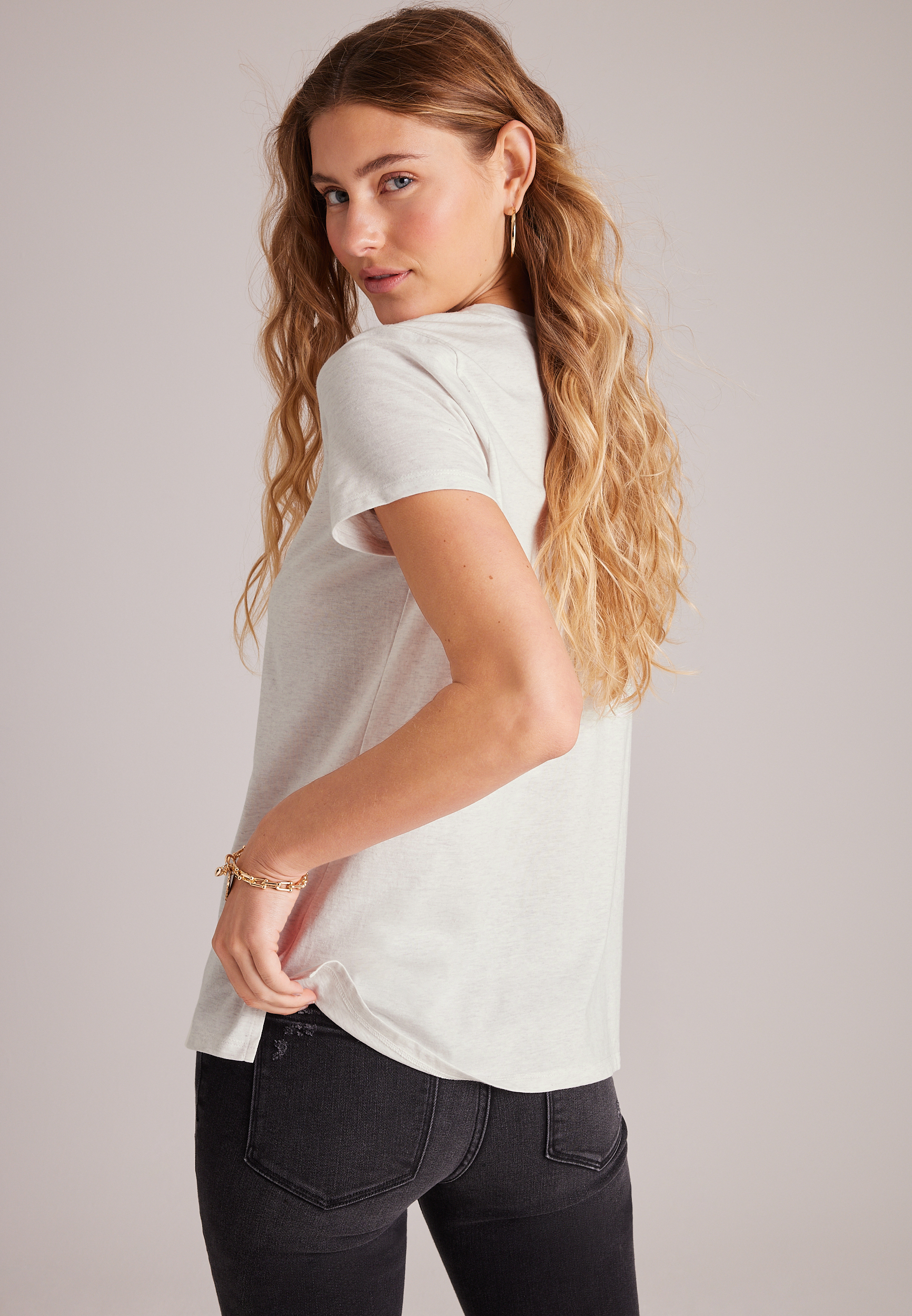 Holiday Truck Embroidered Graphic Tee, C3348, large
