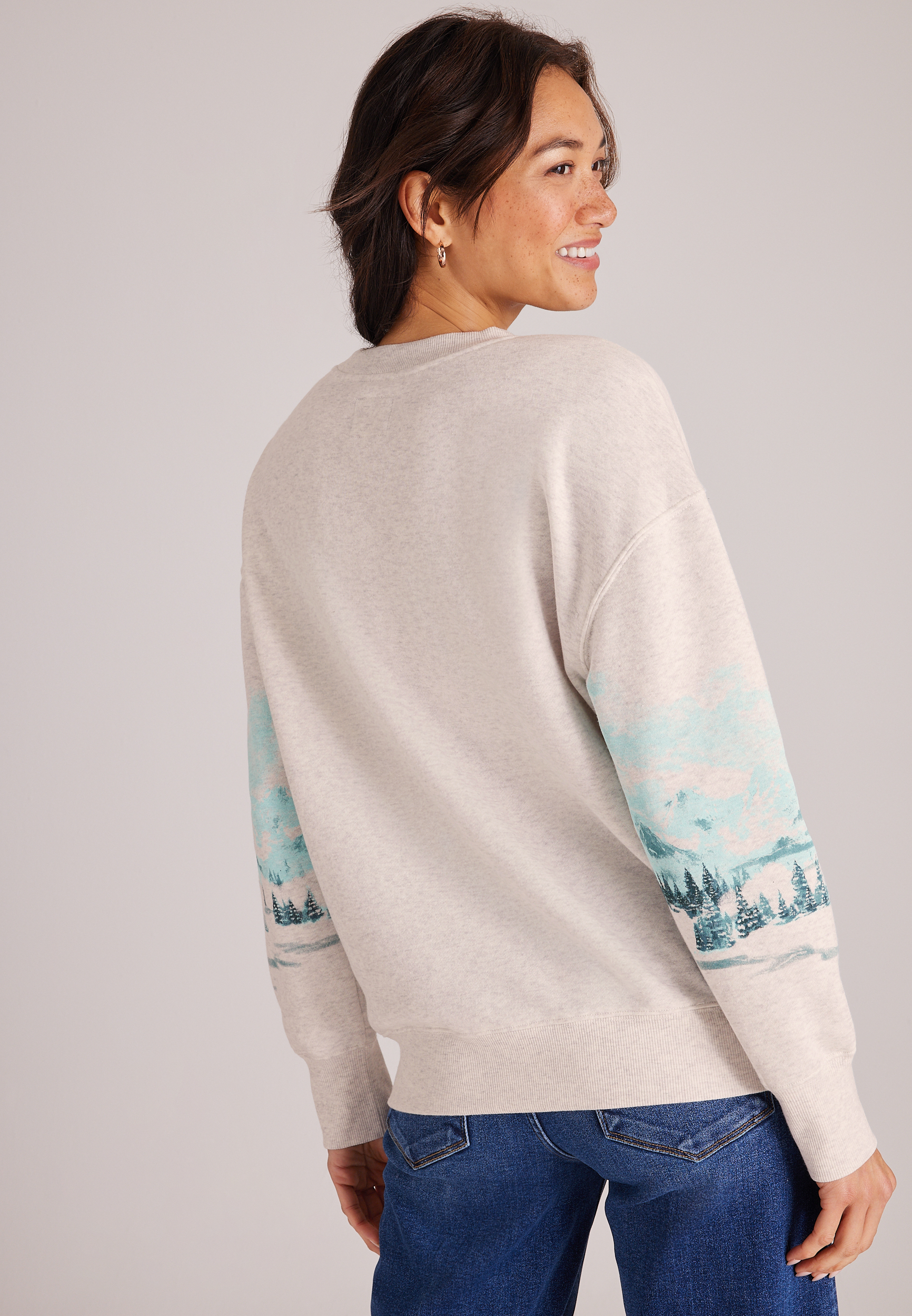 Peanuts Holiday Ice Skating Sweatshirt, C3348, large