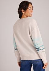 Peanuts Holiday Ice Skating Sweatshirt, C3348, small