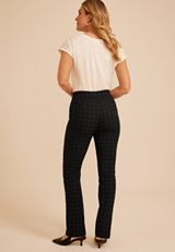Windowpane Bengaline Bootcut Pant, C1756, small