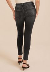 m jeans by maurices™ High Rise Black Rhinestone Pocket Jeggings, C106, small