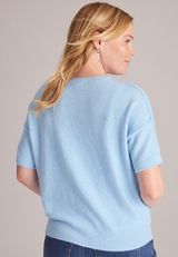 Super Soft Short Sleeve Button Front Cardigan, C9675, small