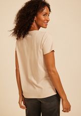 Floral Moon Classic Fit Graphic Tee, C5640, small