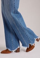 KanCan™ Mid Rise Side Seam Wide Leg Jean, C258, small