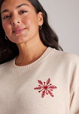 Plus Size Willowsoft Peace Love Joy Sweatshirt Tunic, C3363, small