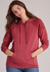 Homeward Cable Knit Hoodie, C5006, small