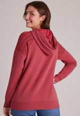 Homeward Cable Knit Hoodie, C5006, small