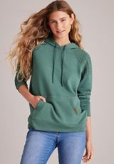 Homeward Cable Knit Hoodie, C7076, small