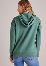 Homeward Cable Knit Hoodie, C7076, small