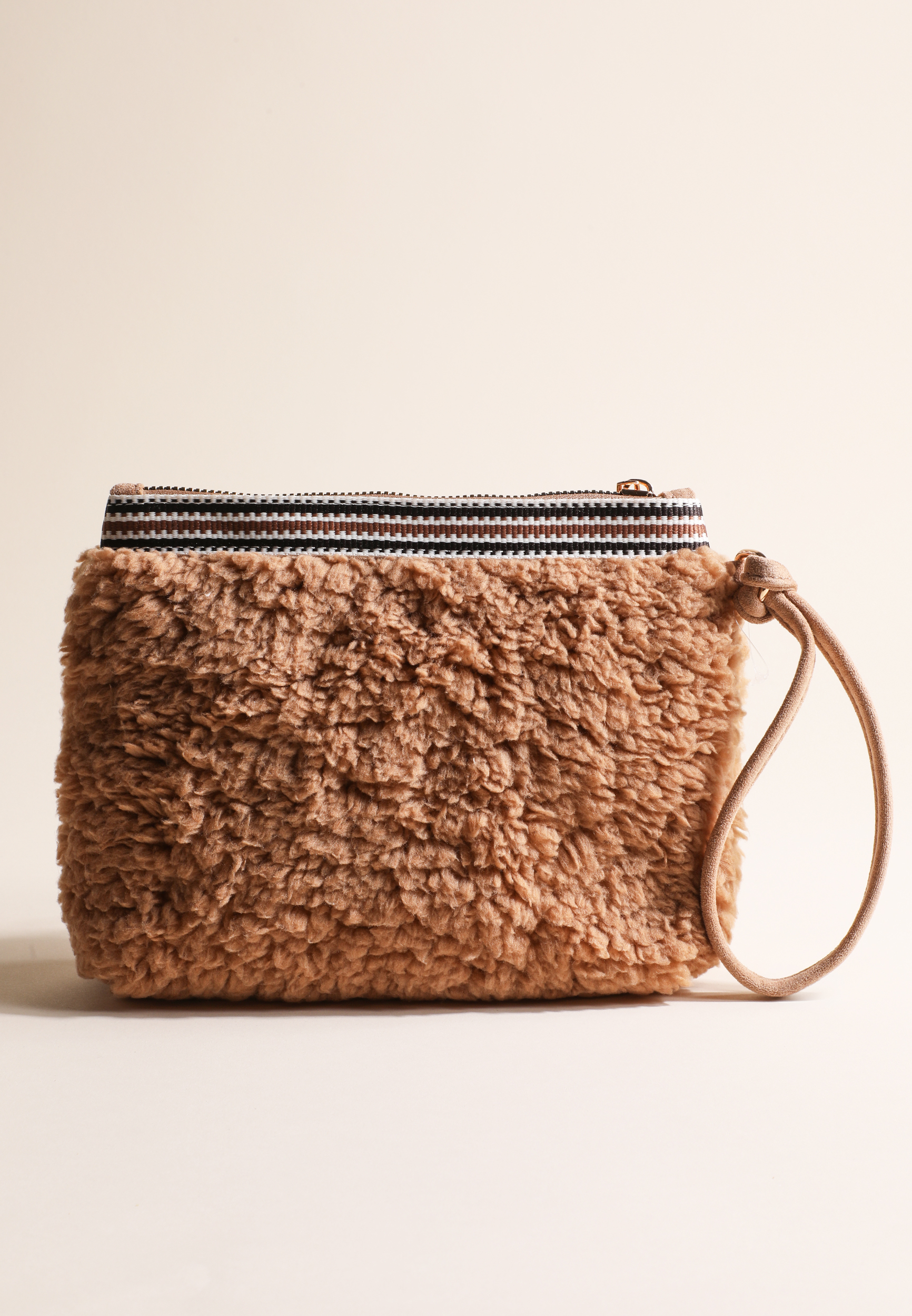 Charlie Sherpa Wristlet Pouch, C254, large