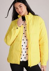 Packable Quilted Puffer Jacket, C3504, small