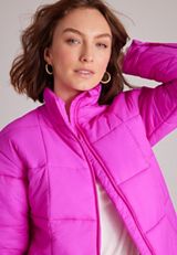 Packable Quilted Puffer Jacket, C4617, small
