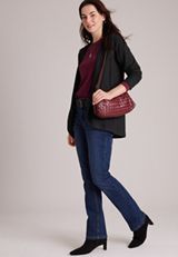 Sherpa Hooded Cable Cardigan, C106, small