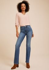 Everflex™ High Rise Bootcut Jeans, C3337, small