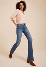 Everflex™ High Rise Bootcut Jeans, C3337, small