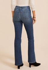 Everflex™ High Rise Extended Tab Waist Flare Jeans, C3337, small