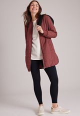 Long Puffer Bomber Jacket, C5221, small