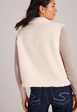 Sherpa Snap Front Vest, C8232, small
