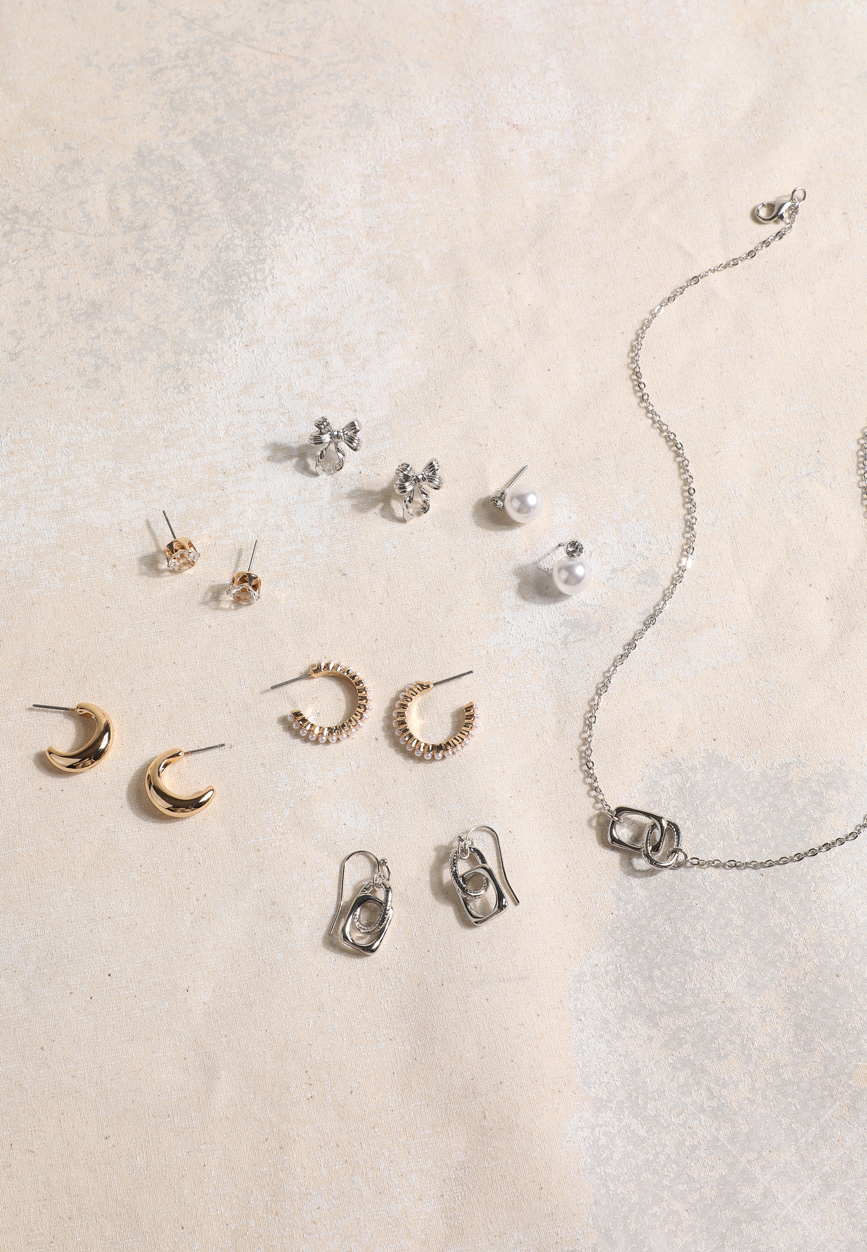 7 Days Of Jewelry Necklace And Earring Gift Set, C1524, large