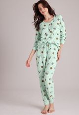 Snoopy Holiday Hacci Pajama Set, C5208, small