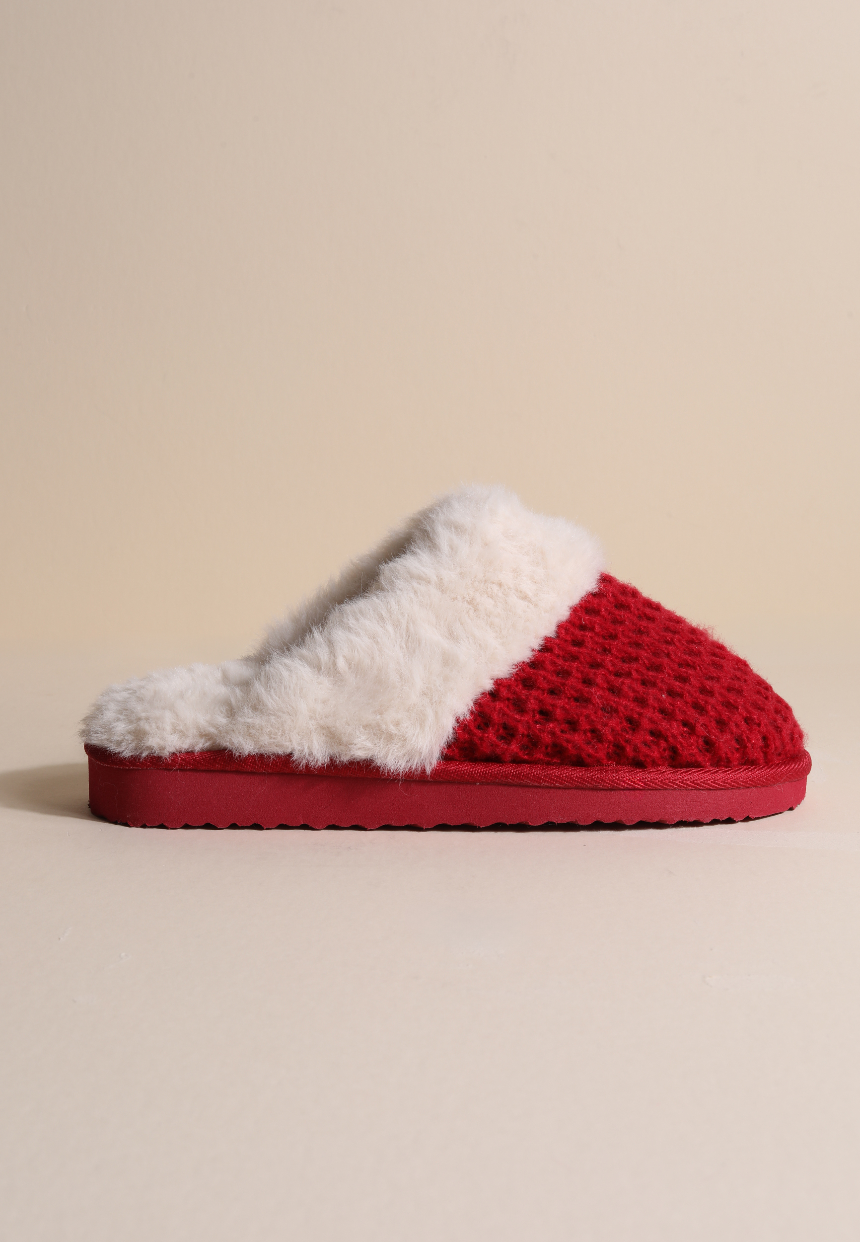 Waffle Knit Slippers, C5006, large