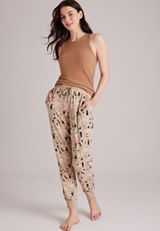 Winter Lodge Hacci Jogger Pajama Pants, C4813, small