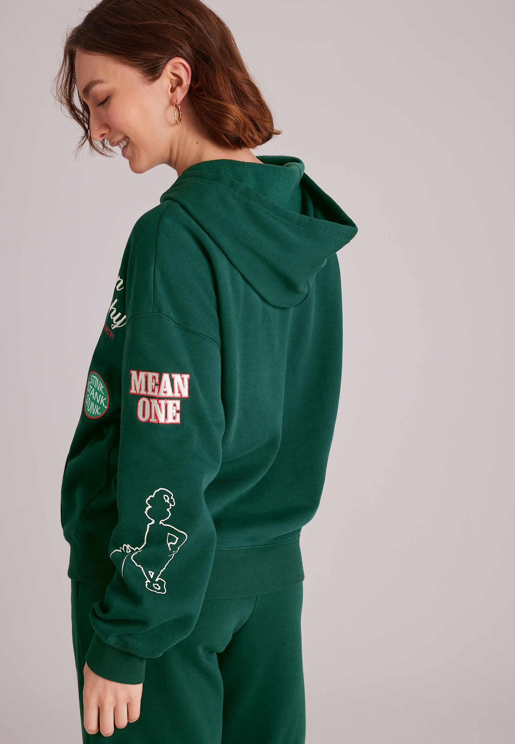 Feelin' Grinchy Hoodie, C7147, large