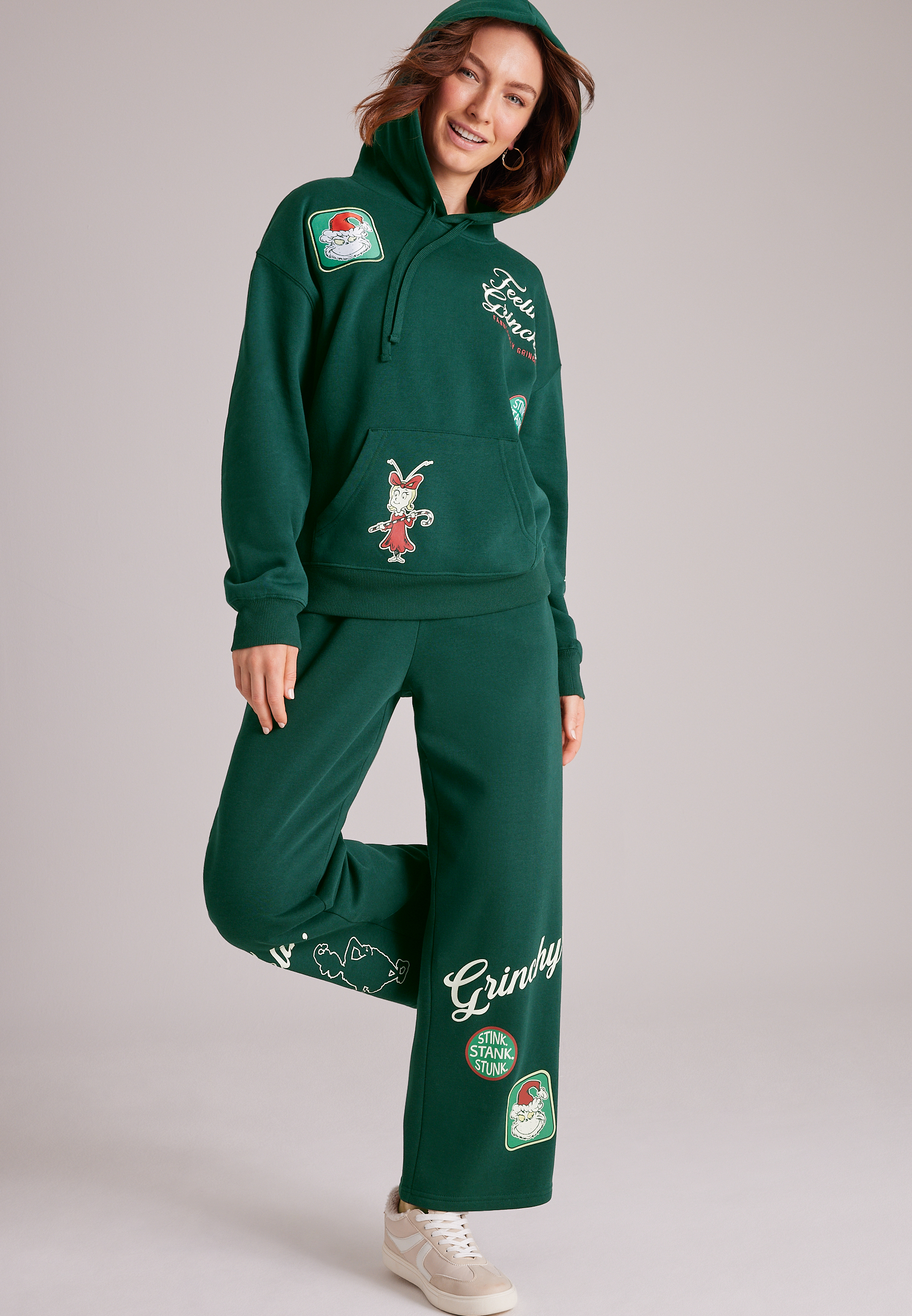 Feelin' Grinchy Hoodie, C7147, large