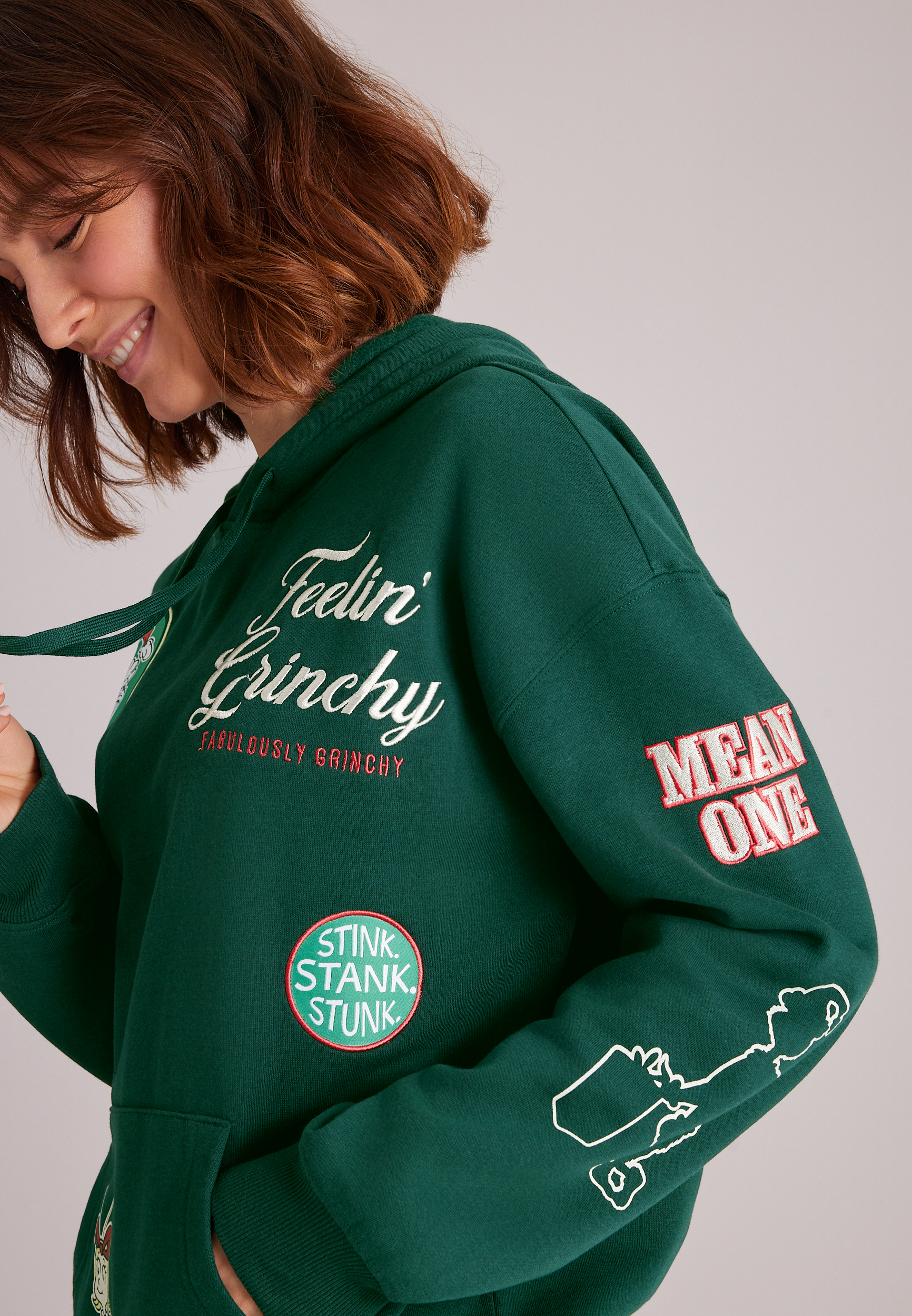 Feelin' Grinchy Hoodie, C7147, large