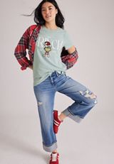 The Grinch Holiday Classic Fit Graphic Tee, C6232, small