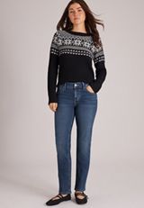 m jeans by maurices™ Classic High Rise Straight Jeans, C258, small