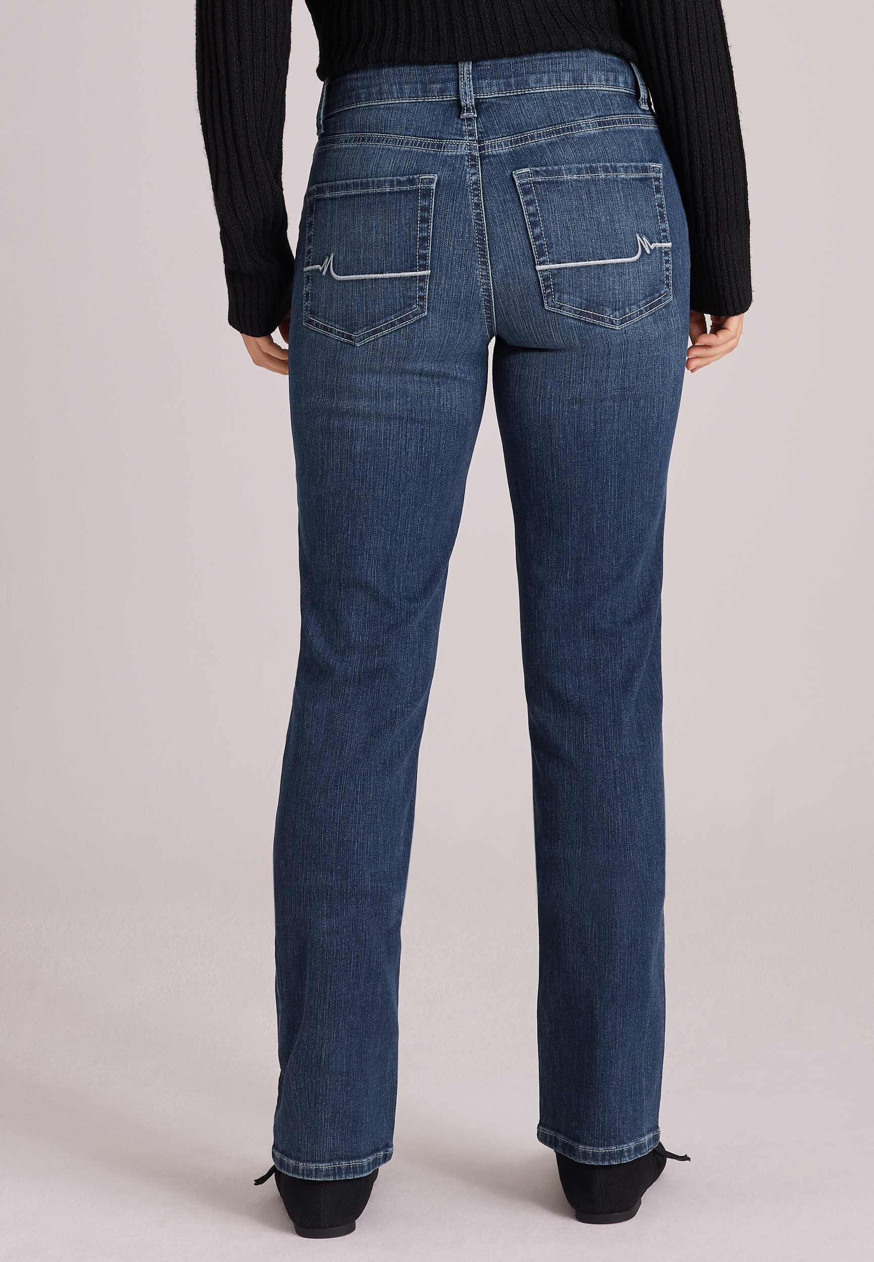 m jeans by maurices™ Classic High Rise Straight Jeans, C258, large