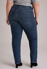 Plus Size m jeans by maurices™ Classic High Rise Curvy Straight Jeans, C258, small