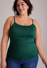 Plus Size Nylon Cami, C7147, small