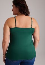 Plus Size Nylon Cami, C7147, small
